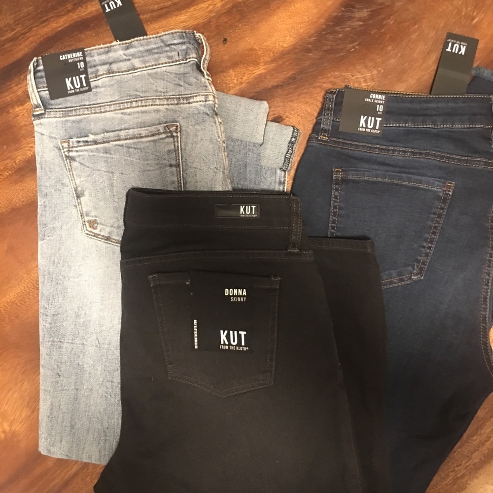 3 Pair of KUT Denim for $100